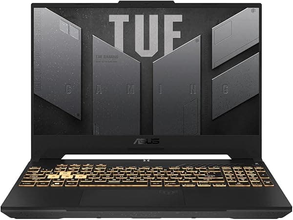 ASUS TUF Gaming F15 (2022) Gaming Laptop, 15.6” FHD 144Hz Display, GeForce RTX 3050, Intel Core i5-12500H, 16GB DDR4, 512GB PCIe SSD, Wi-Fi 6, Windows 11, FX507ZC-ES53,Mecha Gray